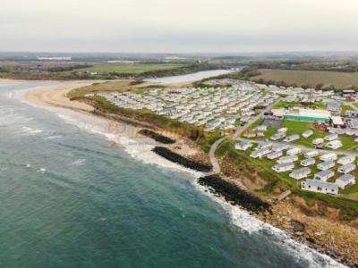 New Sea View Platinum Caravan With Huge Decking Newcastle upon Tyne Eksteriør billede